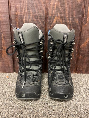 Men's Size M 6.0 (W 7.0) Burton Progression Snowboard Boots Soft Flex All Mountain (Used)