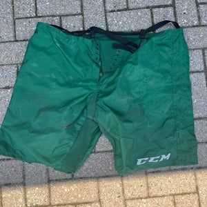 Green Pro Stock Hockey Goalie Pant Shell (Gently Used)