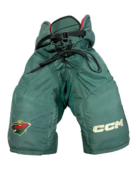 Wild Senior Small CCM HP45X Hockey Pants Pro Stock (Used) 87140