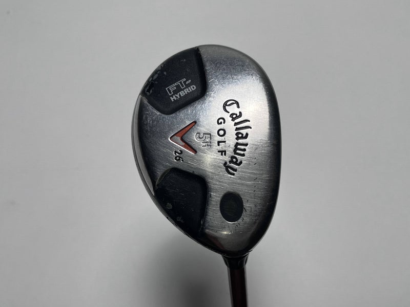 Callaway Fusion FT Draw 5 Hybrid 26* Aldila NVS Hybrid Ladies Graphite Womens RH