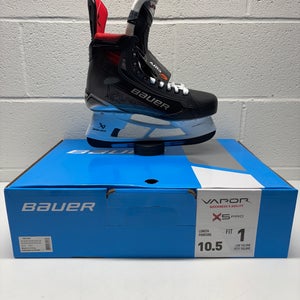 New!!  Bauer Vapor X5 Pro Hockey Skates 10.5 Fit 1