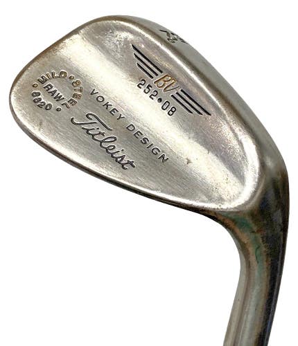 Titleist Vokey BV 252-08 Raw 8620 Mild Steel Gap Wedge 52*08 RH Stiff Steel 35"
