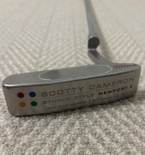 Men's 2018 Scotty Cameron Studio Style Newport Blade Right Handed Putter Steel Shaft 35" (Used)