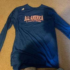 Blue Large Adult Unisex New Balance Shirt (New)