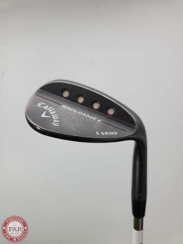 2018 CALLAWAY MACK DADDY 4 MATTE BLACK WEDGE 60*/10 STIFF TT DYNAGOLD 115 34.5"