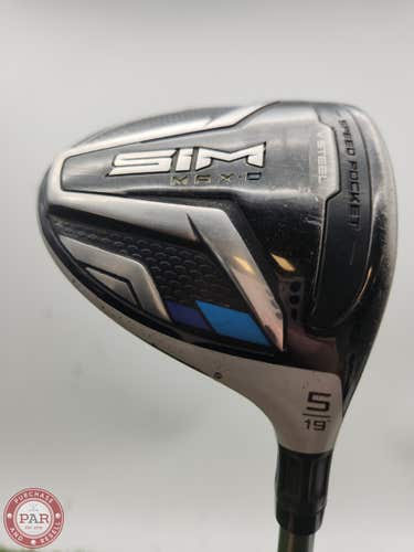 2020 TAYLORMADE SIM MAX D 5 WOOD 19* REG UST HELIUM 5 FAIR