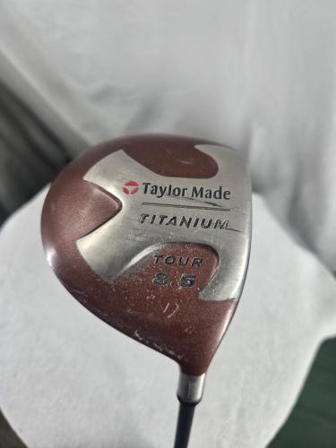 Men's TaylorMade Titanium Right Handed Driver Extra Stiff Flex 8.5 Loft Graphite Shaft 46" (Used)