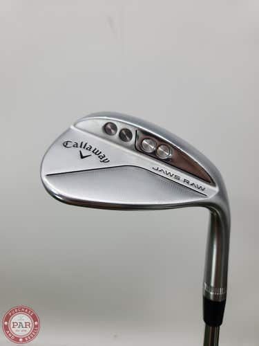 2023 CALLAWAY JAWS RAW FULL TOE WEDGE 58*/10 WEDGEFLEX DYNAGOLD 34.5" GOOD