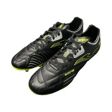 New Joma Score 2301 Black Firm Ground Soccer Cleats- Size 7 11859-JOM8445757922526