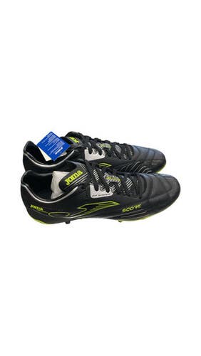 New Joma Score 2301 Black Firm Ground Soccer Cleats- Size 9 11859-JOM8445757092908