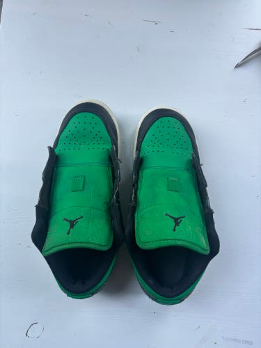 Green Men's 4Y (Big Kids / Youth) Youth Air Jordan 1 Low Shoes (Used)