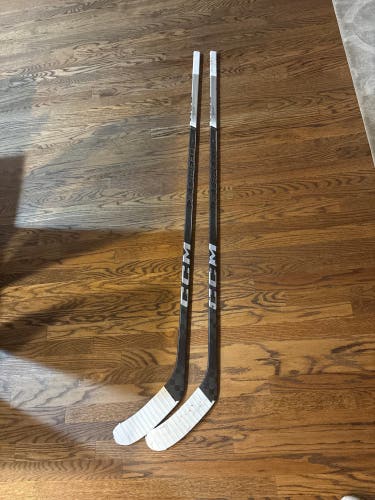 Senior CCM JetSpeed FT6 Pro Left Hand Hockey Stick W01 75 Flex Pro Stock (Used)