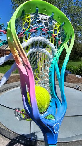 Sherbet-Dyed Adrenaline Nomad Head (New) Freshly Strung
