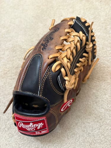 Rawlings Heart of the Hide RH Infield Baseball Glove 11.25" (Used)
