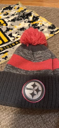Gray Women's One Size Fits All New Era Hat (Used)