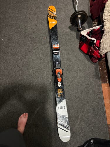 Line Honey Badger 166 cm Skis (Used)