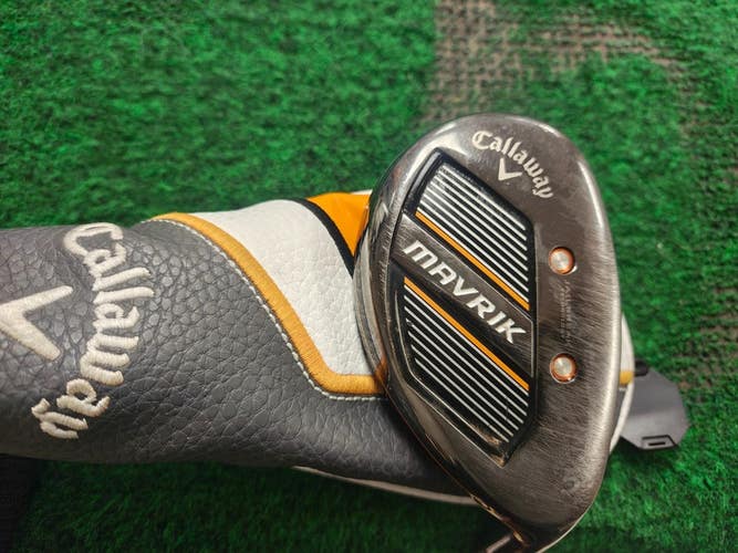 Callaway Mavrik 5 Hybrid 5H Regular Flex Catalyst 5.5 Graphite Headcover