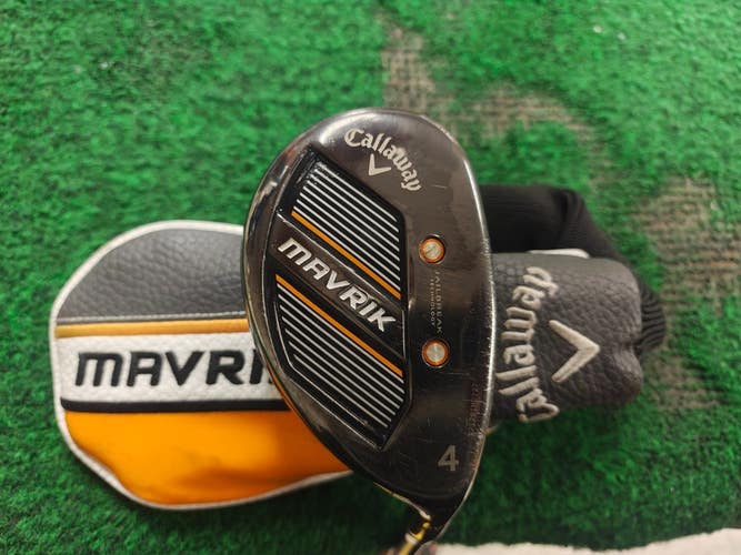 Callaway Mavrik 4 Hybrid 4H Regular Flex Catalyst 5.5 Graphite Headcover