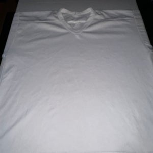 White XL Men's Blank Hockey Jersey (Used)