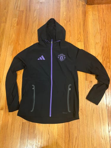 Adidas Manchester United Windbreaker Jacket  Men’s Medium New W Tags