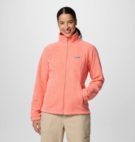 Columbia Benton Springs Jacket Womens Alpenglow Fleece Insulated Full Zip DAB363