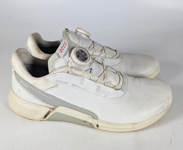 ECCO Biom H4 BOA Gore-Tex Golf Shoes Women's Size: 37 / 6-6.5 White Leather
