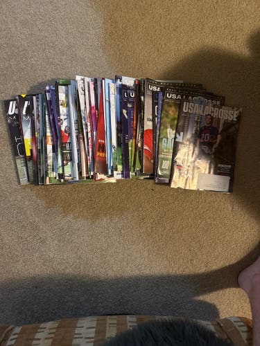 Every USlacrosse magazine in the last 10 years