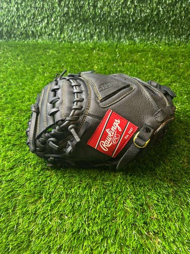 Rawlings Renegade 31.50" Baseball Catcher's Mitt RCM315B - Black / Left Throw