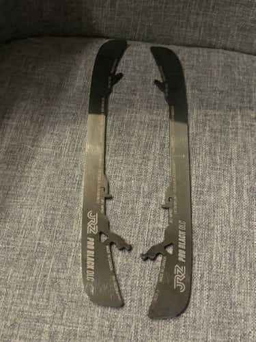JRZ Pro Black DLC Hockey Steel Runners, Size 263 Great Condition