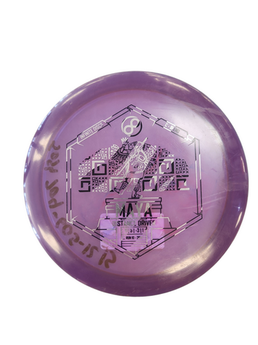 Used Infinite Discs C-BLEND MAYA Disc Golf Driver Purple 174g 11450-S000518931