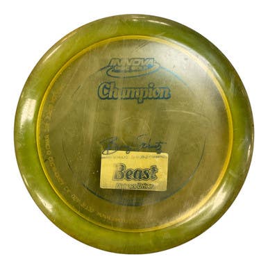 Used Innova CHAMP BEAST Disc Golf Driver Gold 175g 11450-S000506579