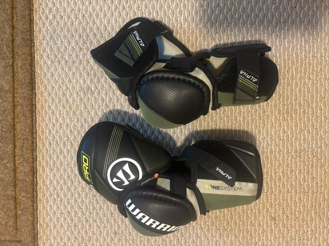 Senior Large Warrior Alpha LX Pro Elbow Pads (New)