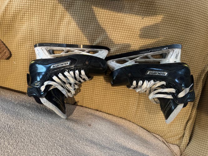 2018 Bauer Supreme 2S Pro Hockey Goalie Skates Size 3.5 (Used)