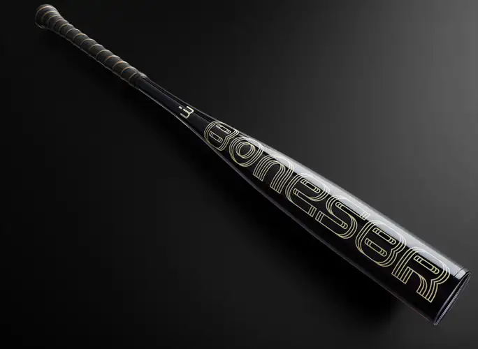 2024 BONESABER BLACK COBRA EDITION BBCOR METAL BASEBALL BAT (-3) 30.5 oz 33.5" (New)