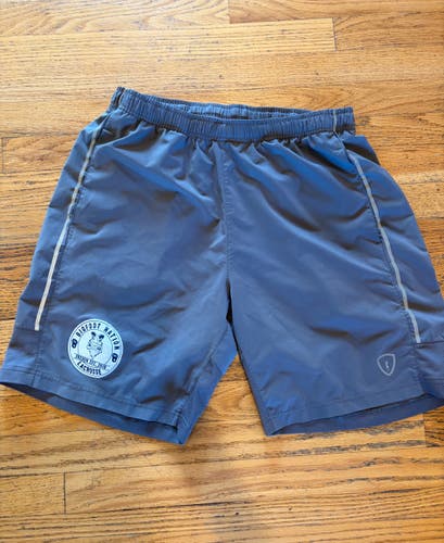 Gray XL Adrenaline Bigfoot Nation Lacrosse Shorts (Used)