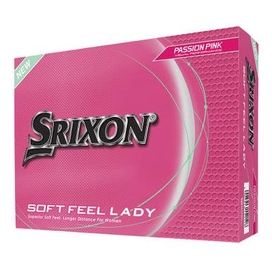 New SRIXON SOFT FEEL LADIES PINK GOLF BALLS 11860-CLE10352419