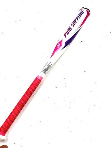 Used Easton PINK SAPPHIRE BB/SB Fastpitch Bat 26" 11860-S000306588