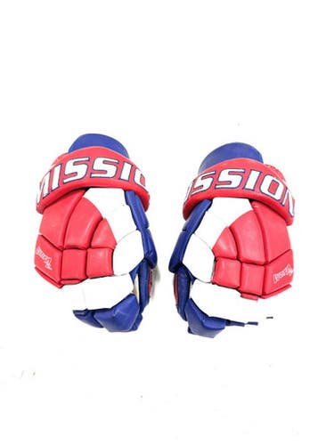 Used Mission WARP 2 Senior Gloves White/Red/Navy 15" 11860-S000308114