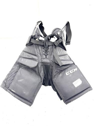 Used CCM PREMIER Junior Goalie Pant Black LG 11860-S000308137