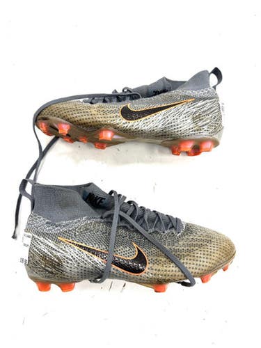 Used Nike Soccer Cleats Grey Junior 05 11860-C000308222