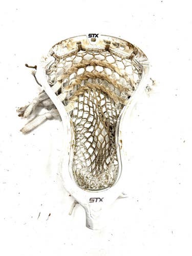 Used STX 1K Mens Lacrosse Head White 11860-S000307354