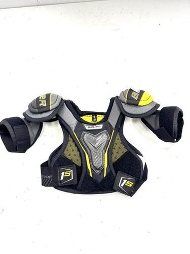 Used Bauer SUPREME 1S Youth Shoulder Pads SM 11860-S000307399