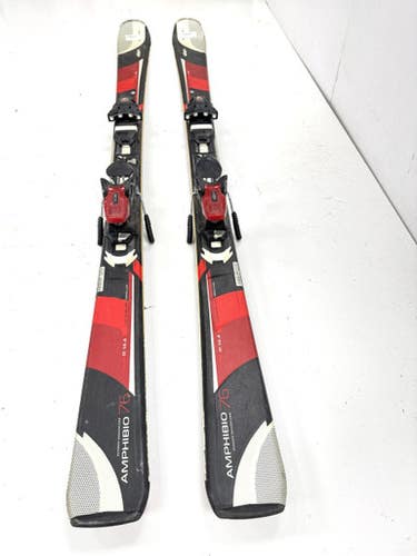 Used Elan AMPHIBIO Mens DH Ski/Binding Black 168 cm 11860-S000307654