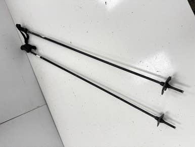 Used K2 POLES Mens DH Ski Pole Black 130 cm / 52 in 11860-S000307655