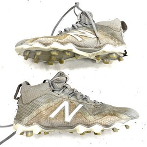 Used New Balance LAX Cleats Mens Grey Senior 10.5 11860-C000308823