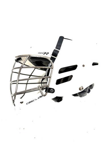 Used Cascade CPVR Lacrosse Helmet White XS 11860-S000307821