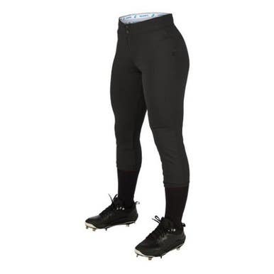 New FIREBALL GRLS MD BLK SOFTBALL PANTS 11860-CHPBP39GBM