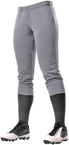 New FIREBALL GRLS MD GREY SOFTBALL PANTS 11860-CHPBP39GGRM