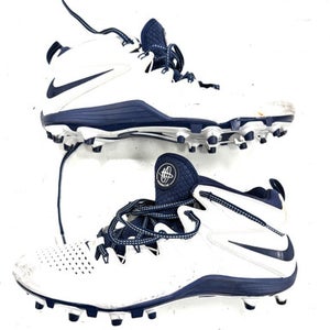Used Nike LAX Cleats Mens White Senior 11.5 11860-S000308091