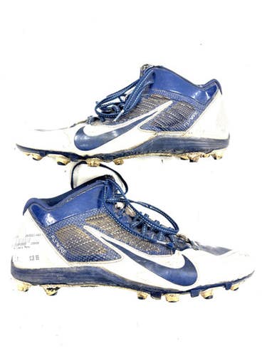 Used Nike LAX Cleats Mens White Senior 11.5 11860-S000308092